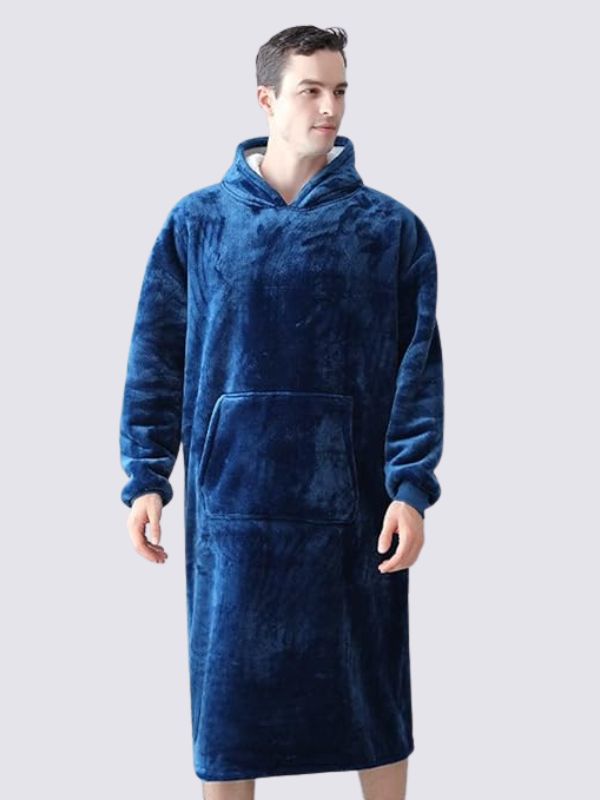 Blue Hoodie Blanket