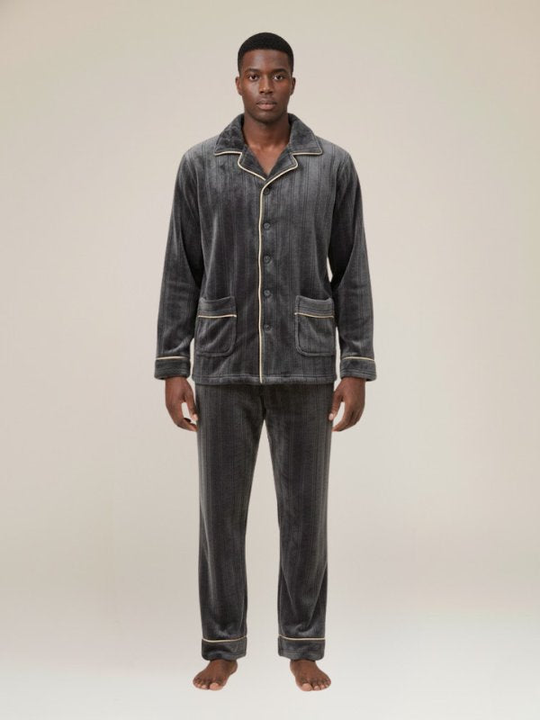 Axel - Fleece Mens Pajamas | Cute Pajamas