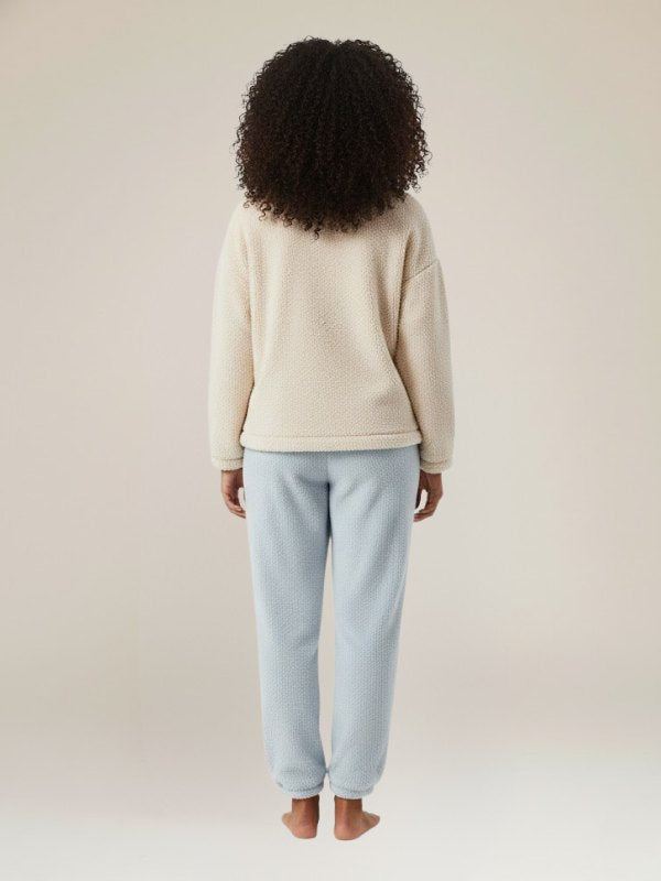 Zoe - Fleece Pajama Set | Cute Pajamas