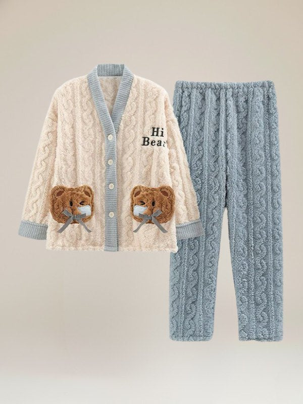 Lucy Fleece Pajama Set For Women | Cute Pajamas
