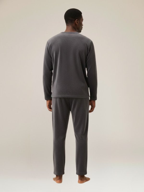 Evan - Fleece Pajama Set Men | Cute Pajamas