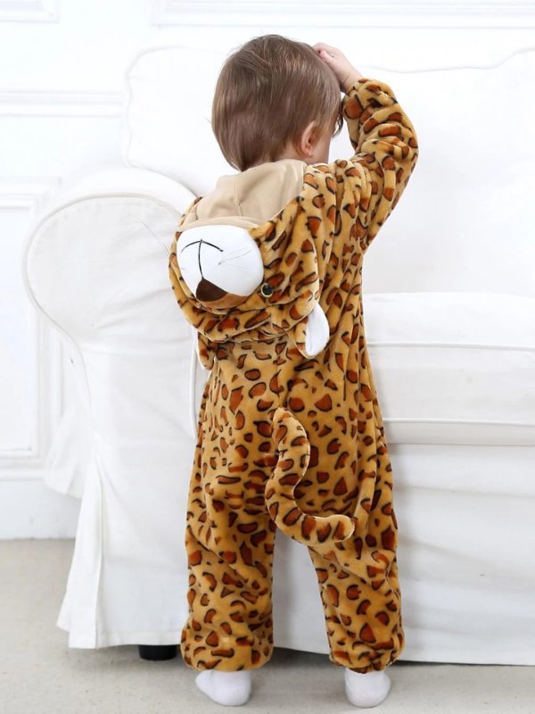 Infant Leopard Onesie | Cute Pajamas