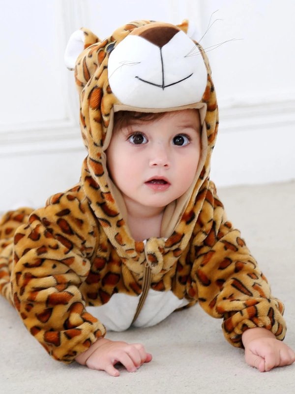 Infant Leopard Onesie | Cute Pajamas