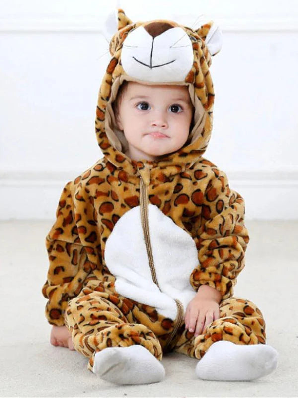 Infant Leopard Onesie | Cute Pajamas