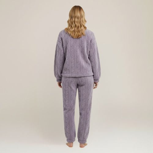 Ladies Fleece Pajamas Set | Cute Pajamas