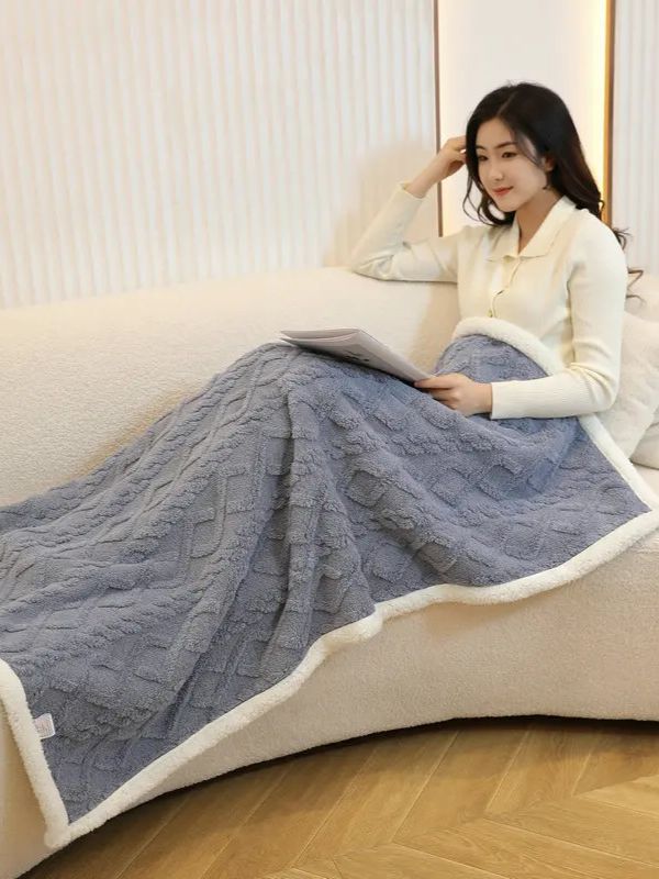 Esme - Ladies Plaid Poncho | Cute Pajamas