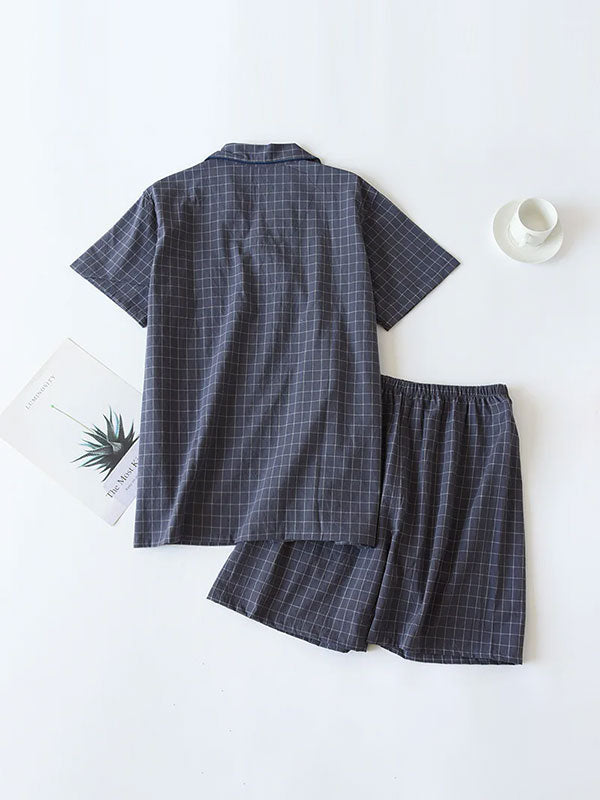 Mens Cotton Pajama Shorts | Cute Pajamas