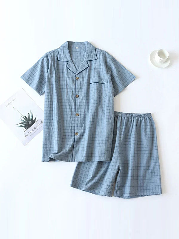 Mens Cotton Pajama Shorts | Cute Pajamas