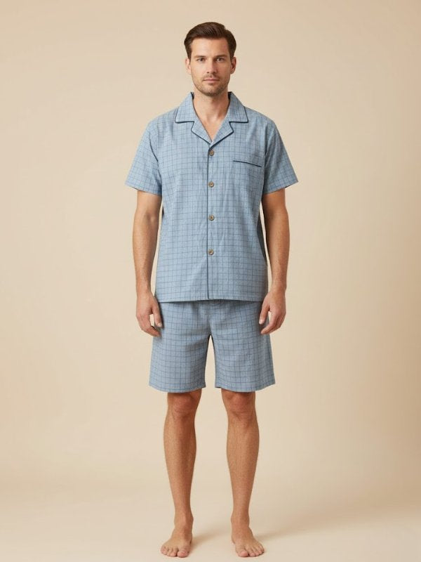 Mens Cotton Pajama Shorts | Cute Pajamas
