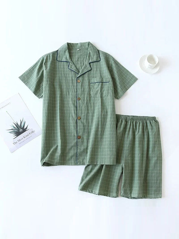 Mens Cotton Pajama Shorts | Cute Pajamas