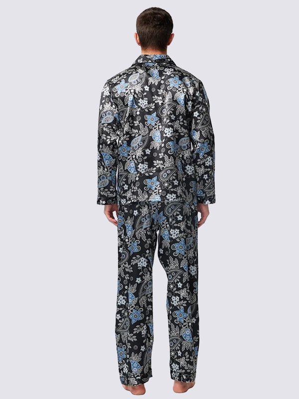 Soren - Mens Pajama Set Satin | Cute Pajamas