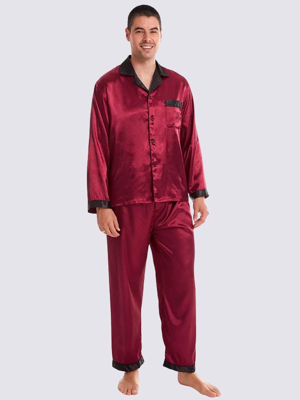 Jude Men Satin Pajamas | Cute Pajamas
