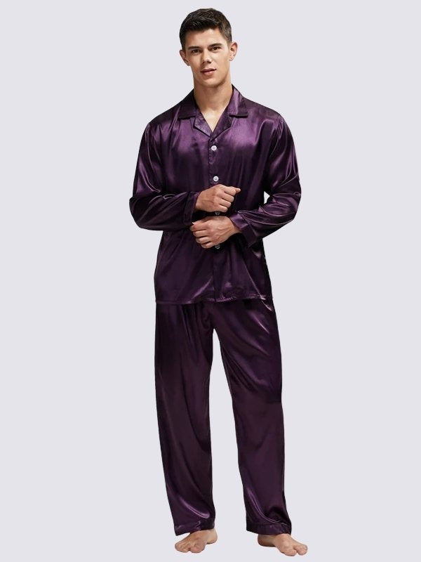 Rory - Mens Satin Pajama | Cute Pajamas
