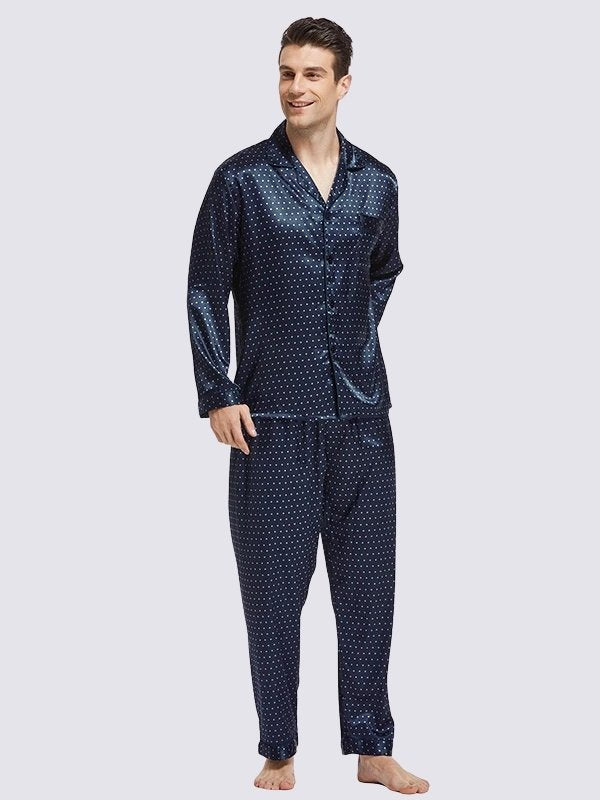 Wade - Men's Satin Pajama Set | Cute Pajamas