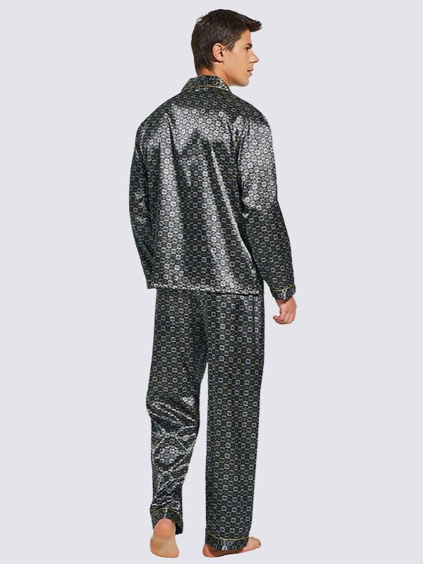 Jace - Men's Satin Pajamas Sets | Cute Pajamas