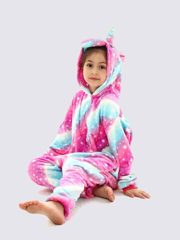 Starry Unicorn Girls’ Onesie