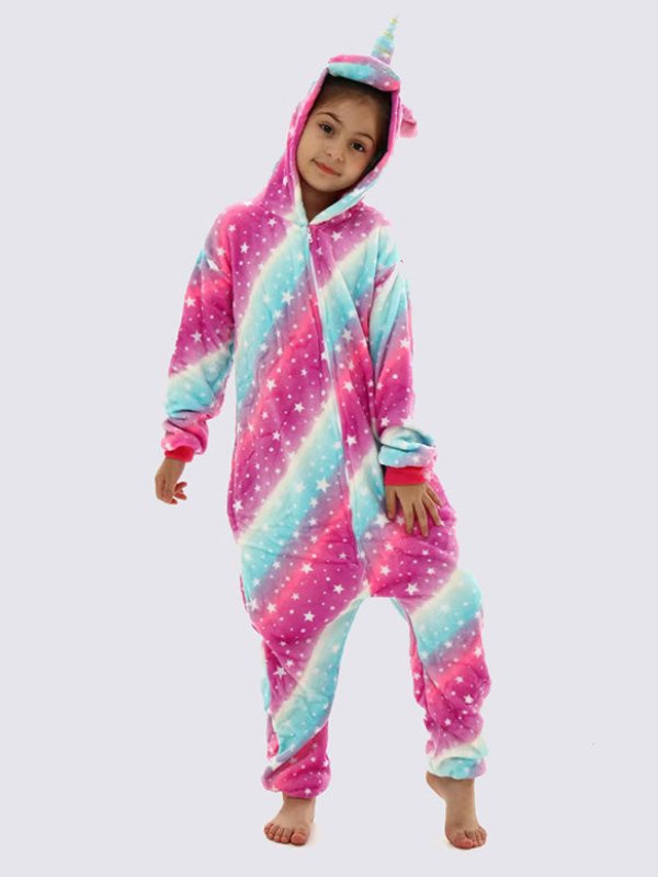 Starry Unicorn Girls’ Onesie