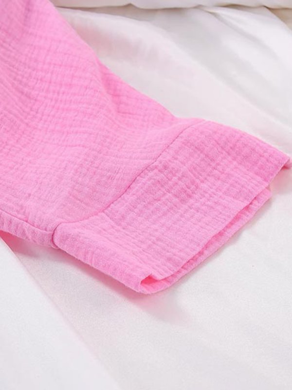 Pink Pajama Short Set | Cute Pajamas