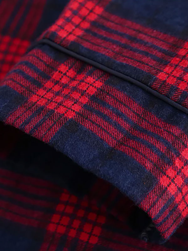 Pyjama Pour Homme À Carreaux "Douceur de Nuit" | Pyjama Shop