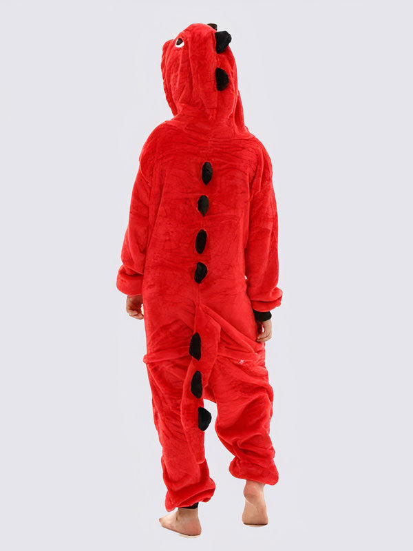 Red Dinosaur Onesie | Cute Pajamas