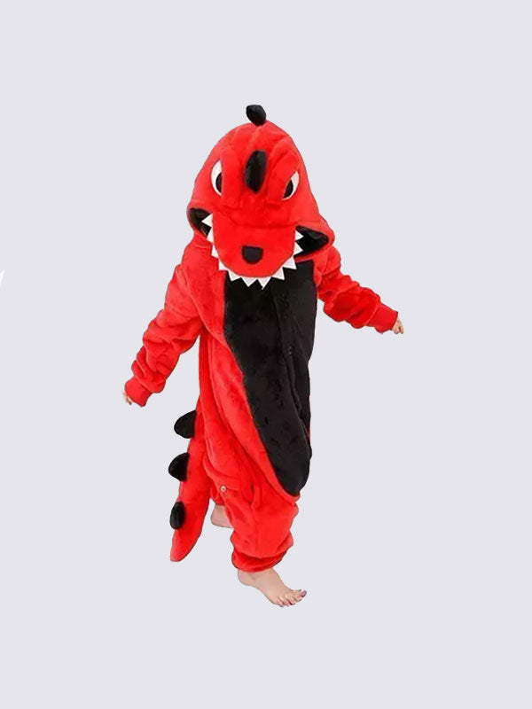 Red Dinosaur Onesie | Cute Pajamas