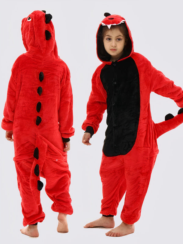 Red Dinosaur Onesie | Cute Pajamas