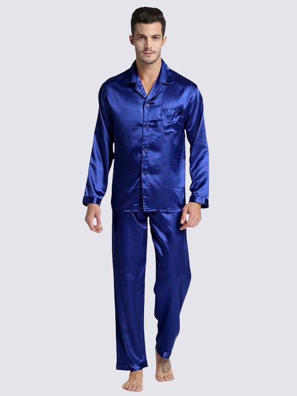 Rory Satin Pajamas Mens | Cute Pajamas