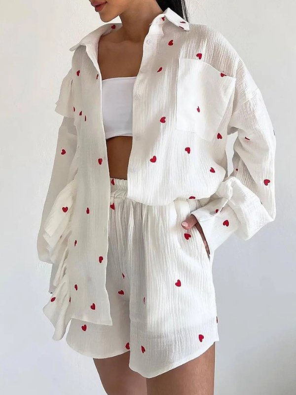 Short Pajama Set Women | Cute Pajamas