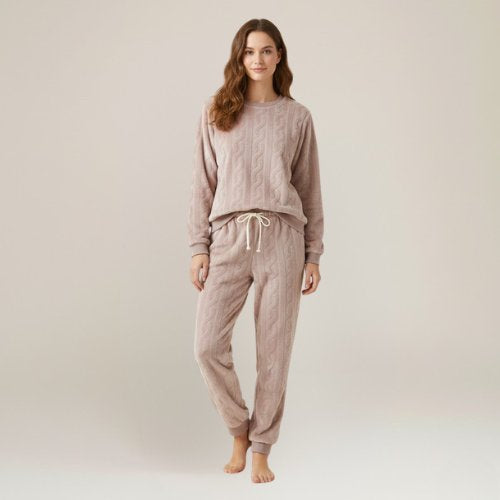 Womens Fleece Pajama Set | Cute Pajamas