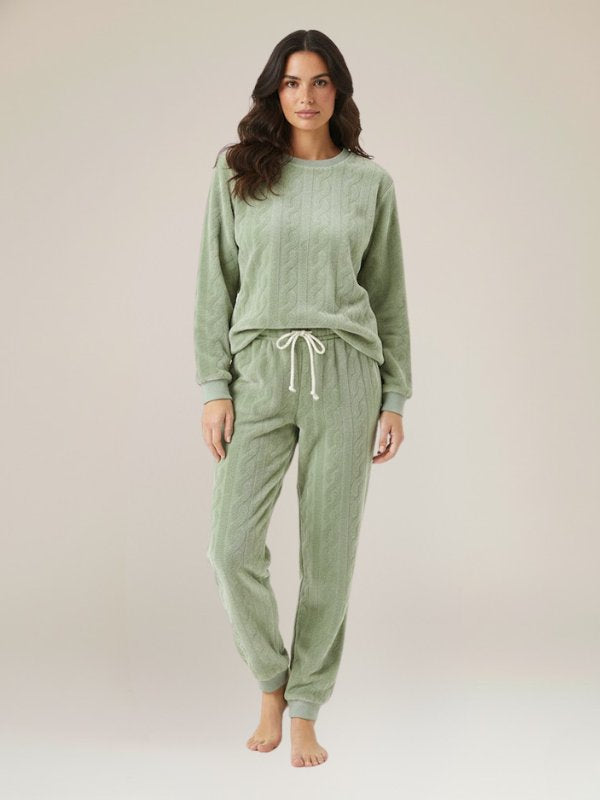 Womens Fleece Pajama Set | Cute Pajamas