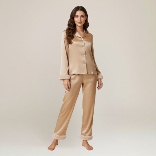 Womens Satin Pajama Sets | Cute Pajamas