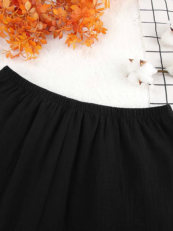 Black Cotton Pajama Set | Cute Pajamas