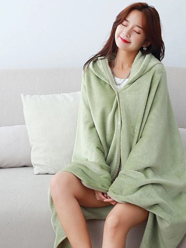 Annie - Fleece Blanket Hoodie | Cute Pajamas