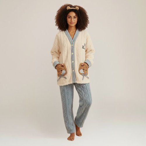 Lucy Fleece Pajama Set For Women | Cute Pajamas