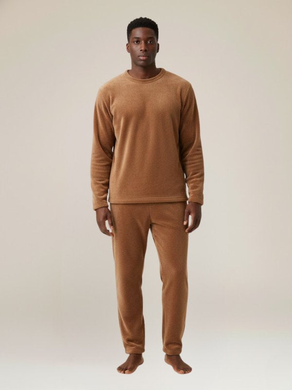 Evan - Fleece Pajama Set Men | Cute Pajamas