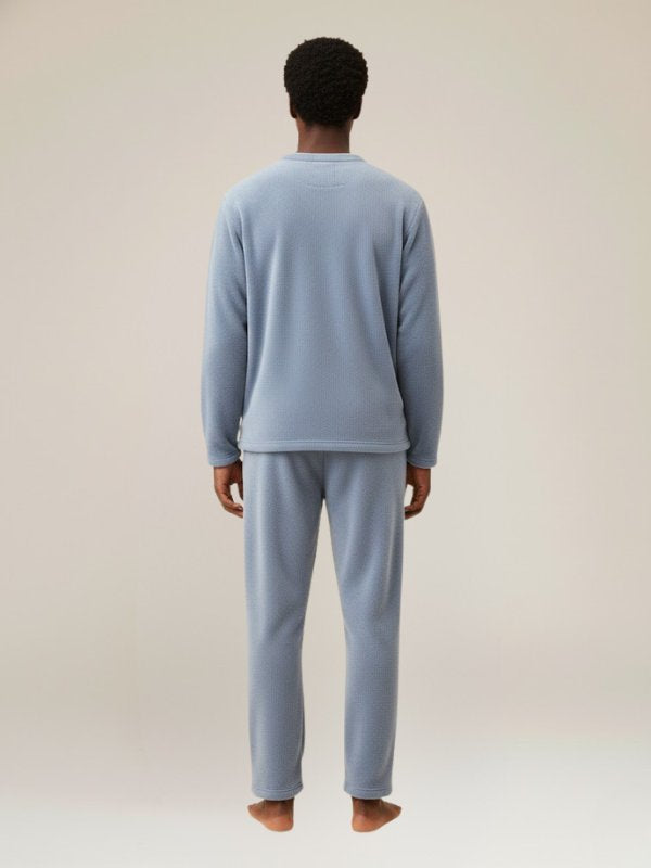 Evan - Fleece Pajama Set Men | Cute Pajamas