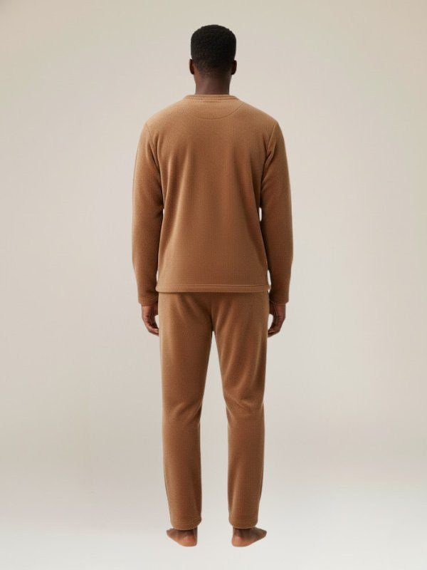 Evan - Fleece Pajama Set Men | Cute Pajamas