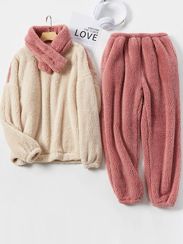 Fleece Pajama Set Women | Cute Pajamas