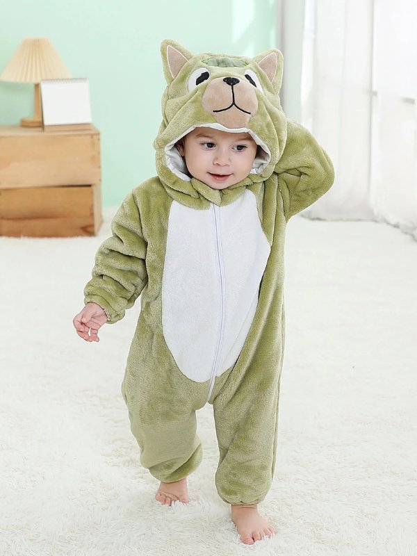 Infant Fleece Onesie | Cute Pajamas