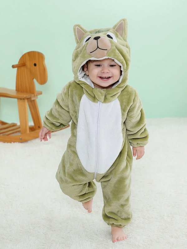 Infant Fleece Onesie | Cute Pajamas