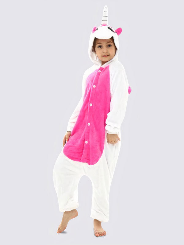 Pink Unicorn Girls’ Onesie
