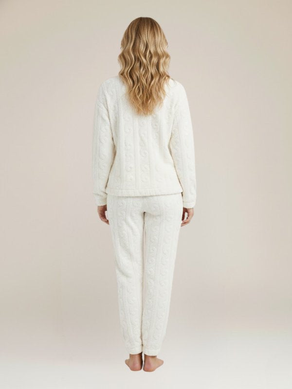 Ladies Fleece Pajamas Set | Cute Pajamas