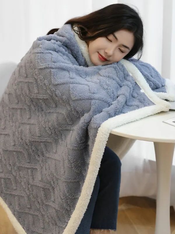 Esme - Ladies Plaid Poncho | Cute Pajamas