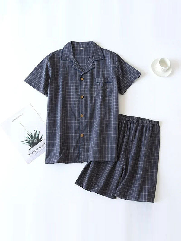 Mens Cotton Pajama Shorts | Cute Pajamas