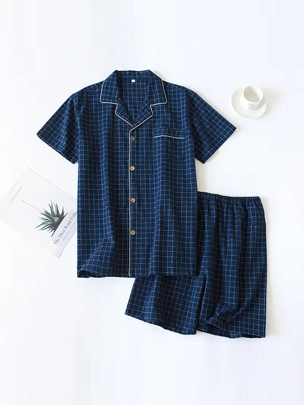 Mens Cotton Pajama Shorts | Cute Pajamas