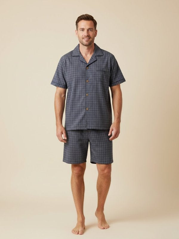 Mens Cotton Pajama Shorts | Cute Pajamas