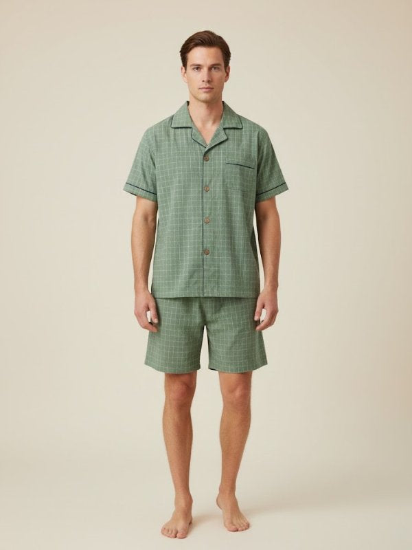 Mens Cotton Pajama Shorts | Cute Pajamas