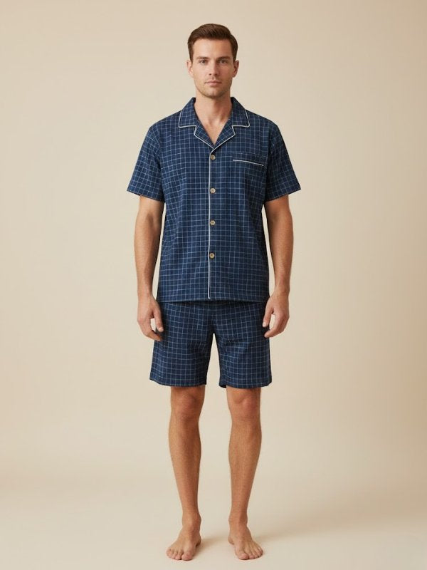 Mens Cotton Pajama Shorts | Cute Pajamas