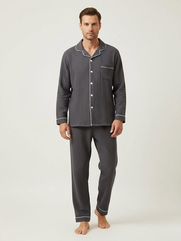 Mens Cotton Pajamas Sets | Cute Pajamas