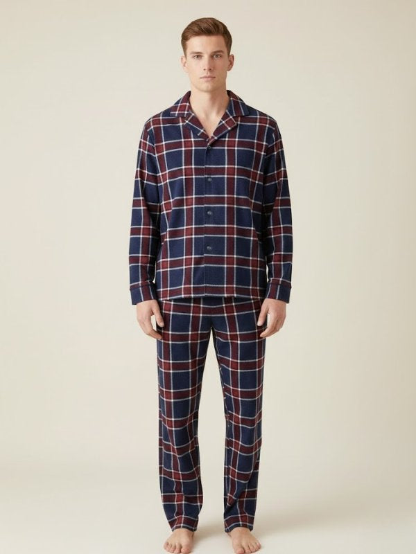 Men's Pajama Set Cotton | Cute Pajamas